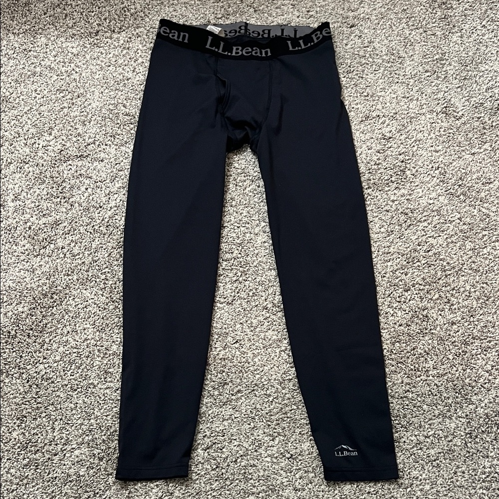 L.L. Bean Charcoal Gray Men's Leggings